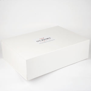 Boîte magnetique blanche  - 34 x 25 x 10 cm