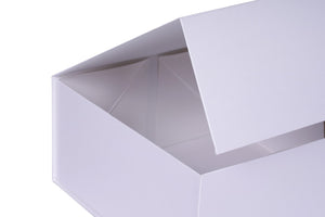 Boîte magnetique blanche - 22 x 23 x 11 cm